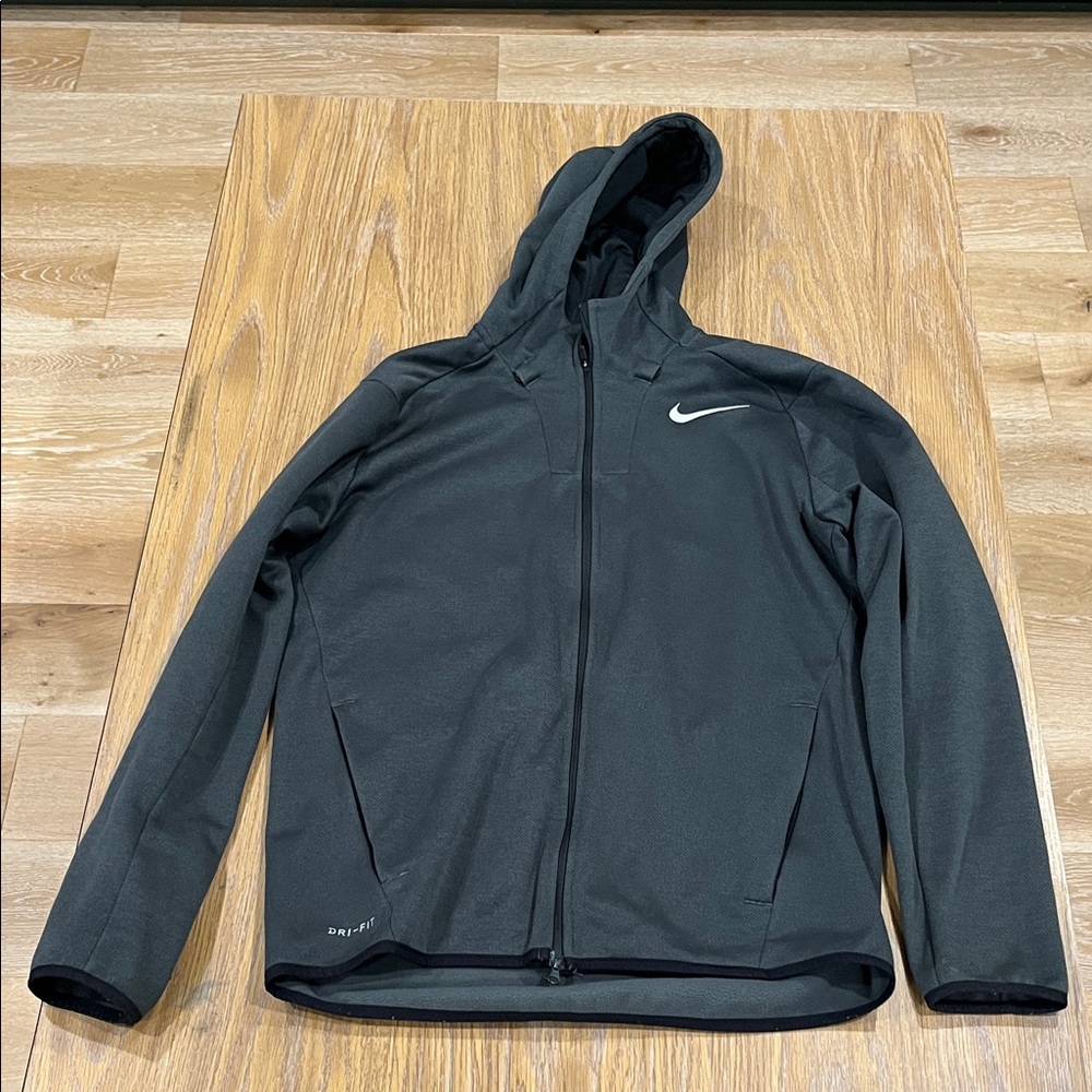 Nike Men's Black Performance Jacket with Hood